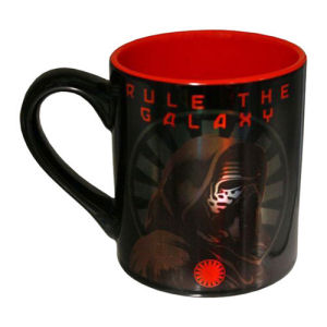 Star Wars Episode VII The Force Awakens Kylo Ren Rule the Galaxy 14 Ounce Laser Ceramic Mug