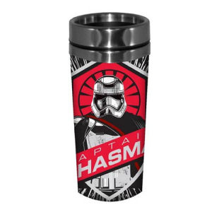 Star Wars Episode VII The Force Awakens Captain Phasma 16 Ounce Stainless Steel Travel Mug