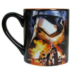 Star Wars Episode VII The Force Awakens Phasma and Flametroopers 14 Ounce Ceramic Mug