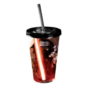 Star Wars Episode VII The Force Awakens All Characters Poster 16 Ounce Travel Cup