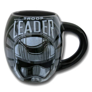 Star Wars Episode VII The Force Awakens Captain Phasma Troop Leader Logo 18 Ounce Oval Ceramic Mug
