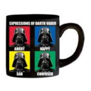 Star Wars Darth Vader Expressions 14 Ounce Ceramic Mug