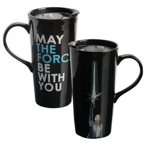 Star Wars The Last Jedi Rey 20 Ounce Ceramic Heat Reactive Travel Mug
