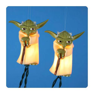 Star Wars Plastic Yoda Full Figure Light Set