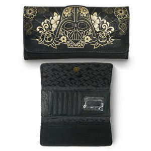 Star Wars Darth Vader Sugar Skull Trifold Wallet