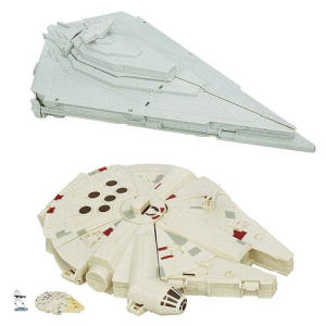 Star Wars The Force Awakens MicroMachines RC Vehicles Wave 1 Case