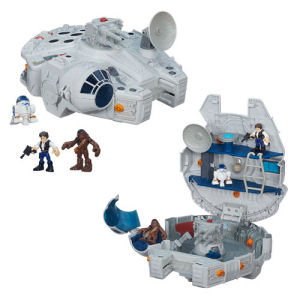 Star Wars Galactic Heroes Millennium Falcon Vehicle with Figures