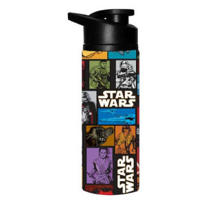 Star Wars Episode VII - The Force Awakens Grid 25 Ounce Stainless Steel Water Bottle