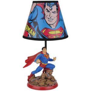 Westland Giftware Superman Lamp with Shade