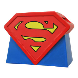 Superman The Animated Series Logo Cookie Jar