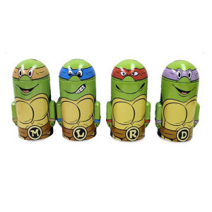 Teenage Mutant Ninja Turtles Domed Tin Bank Case