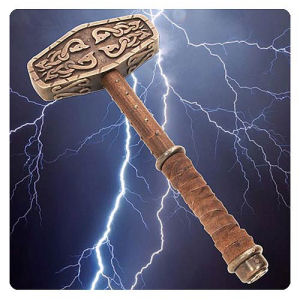 Historical Thor Hammer 18 Inch Replica