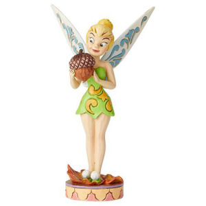 Disney Traditions Tinker Bell with Acorn Nuts for Fall by Jim Shore Statue
