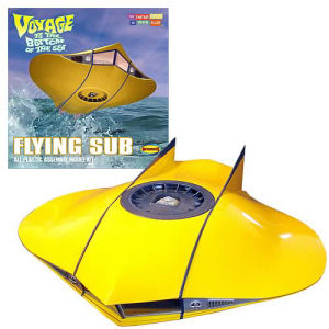 Voyage to the Bottom of the Sea Flying Sub 1/32nd Model Kit