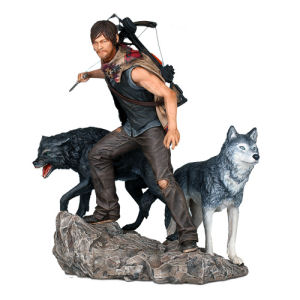 Walking Dead Daryl Dixon and the Wolves Statue