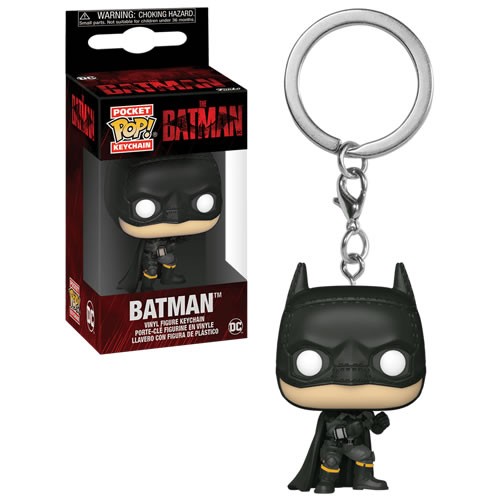 The Batman (2022 Movie) Batman Pocket Pop! Keychain.