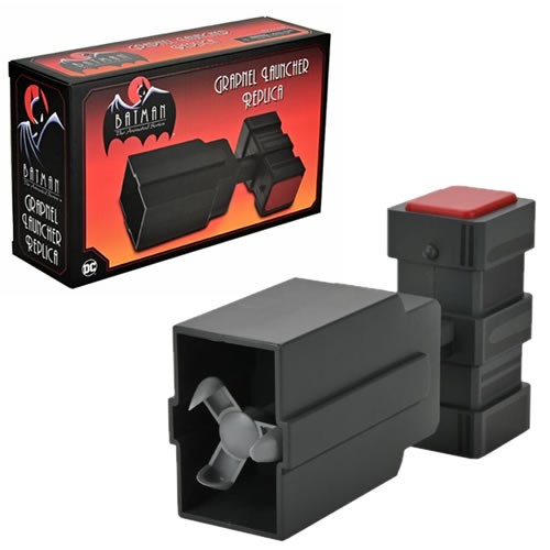 DC Comics Batman: The Animated Series Batman Grapnel Prop Replica. This full-size replica of Batmans Grapnel Launcher.