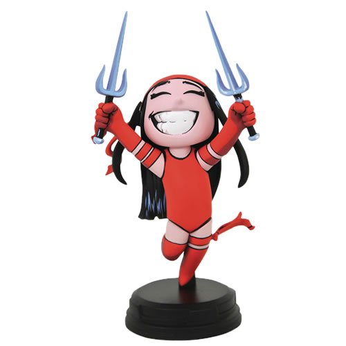 Marvel Comics Animated Elektra Statue