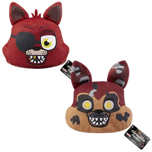 Five Nights At Freddys Foxy Reversible Head 4 Inch Plush.