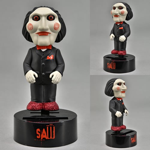 Saw Billy The Puppet Solar Power Body Knocker