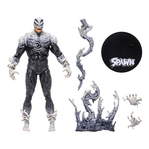 Spawn Haunt 7 Inch Scale Action Figure. Haunt comes with two alternate hands, two ectoplasm pieces and a base.