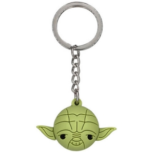 Star Wars Yoda Icon Ball Key Ring. Officially licensed.