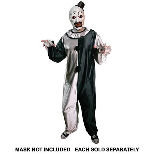 Terrifier Art The Clown Costume.  Adult / One Size Fits All. MASK SOLD SEPARATELY.