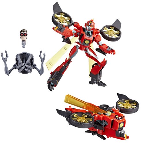 Transformers EarthSpark Deluxe Class Terran Twitch Action Figure. Measures 5 Inches Tall.