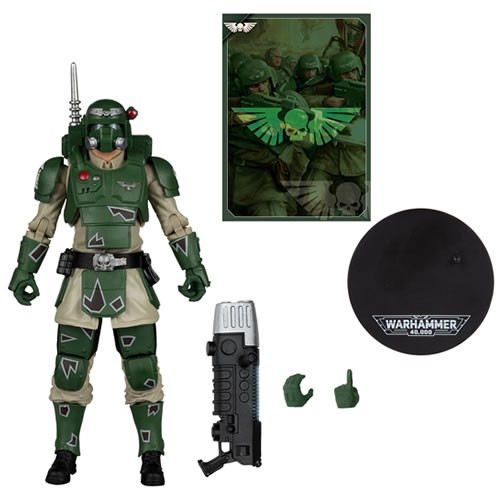 Warhammer 40000 Kasrkin Astra Militarum 7 Inch Scale Action Figure.